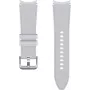 Samsung Ridge Sport Armband für Galaxy Watch4 & Watch4 Classic (20 mm, S/M, Silber) ET-SFR88SSEGEU