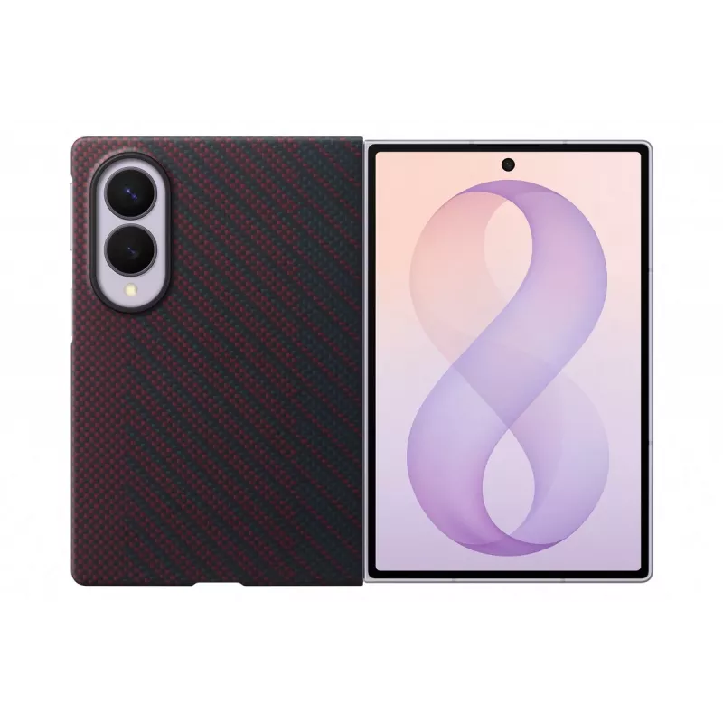 Samsung S Pen Fold Edition (EF-KF971SREGWW) - Red Carbon Magnet für Galaxy Z Fold 5