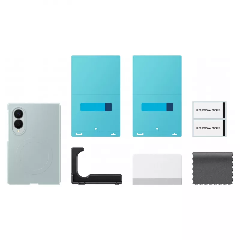 Samsung Silikon-Magnet-Case für Galaxy Z Fold 8, Grün