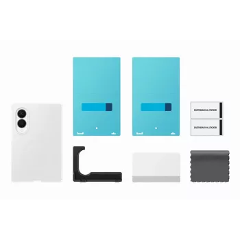 Samsung Silicone Magnet Case für Galaxy Z Fold 8 - Weiß (MagSafe-kompatibel)