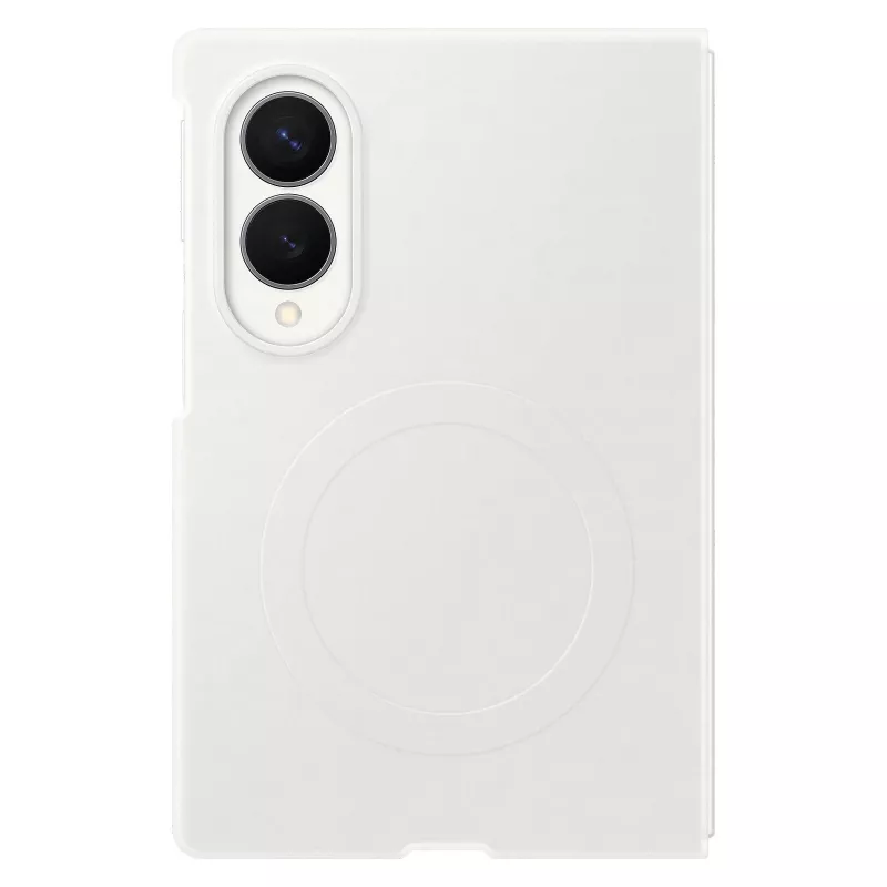 Samsung Silicone Magnet Case für Galaxy Z Fold 8 - Weiß (MagSafe-kompatibel)