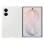 Samsung Silicone Magnet Case für Galaxy Z Fold 8 - Weiß (MagSafe-kompatibel)