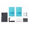 Samsung Silicone Magnet Case for Galaxy Z Fold5, Schwarz