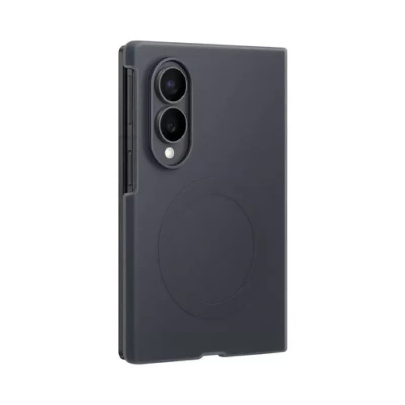 Samsung Silicone Magnet Case for Galaxy Z Fold5, Schwarz
