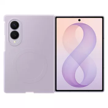 Samsung Silikon-Magnet-Hülle für Galaxy Z Fold8, Violett