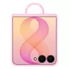 Samsung Silicone Ring Magnet Case für Galaxy Z Flip8 - Violett