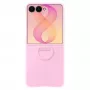 Samsung Silicone Ring Magnet Case für Galaxy Z Flip8 - Violett