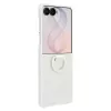 Samsung Silicone Ring Magnet Case für Galaxy Z Flip8, Weiß