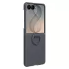 Samsung Silicone Ring Magnetic Case for Galaxy Z Flip8, Schwarz (EF-EF776CBEGWW)