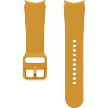 Samsung Sport Armband für Galaxy Watch (20 mm, S/M) – Senfgelb Fluorelastomer ET-SFR86SYEGEU
