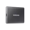 Samsung T7 Portable SSD, 2000 GB, USB Type-C, 3.2 Gen 2, 1050 MB/s, Passwort, Grau