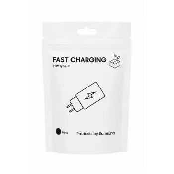 Samsung Travel Adapter TA800 25W USB-C PD PPS Wall Charger, Schwarz