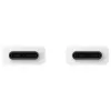 Samsung USB-C auf USB-C Kabel (3A, 1,8m) Weiß