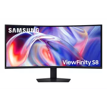 Samsung ViewFinity S8 S85TH Series 40-Zoll 5K2K WUHD Curved LED Monitor - 144Hz, VA, HDR10+, Thunderbolt 5, KVM