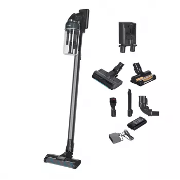 Samsung VS70H25WFT/GE Akku-Staubsauger, beutellos, 0,8 l, 150 W Saugleistung, 40 min Laufzeit, HEPA-Filter, Flex-Handgriff