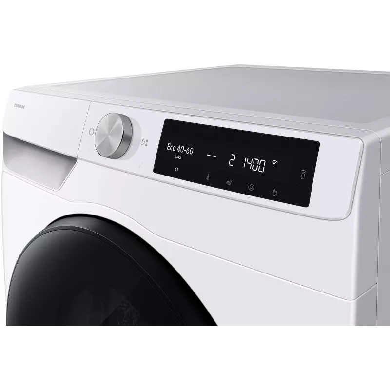Samsung WD90HG6U94BEU4 Freistehender Waschtrockner, 9 kg Waschen / 6 kg Trocknen, 1400 U/min, EcoBubble, Weiß
