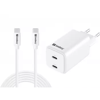 Sandberg AC Ladegerät USB-C PD65W EU 3M (441-76)