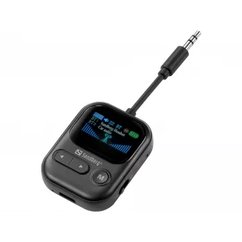 Sandberg BT Audio Link 2in1 TxRx Pro Bluetooth 5.0 Sender & Empfänger mit aptX Low Latency, optisch & AUX, 300 mAh Akku 450-14