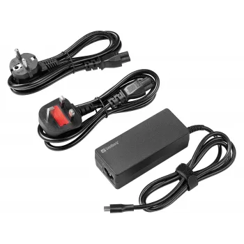 SANDBERG USB-C AC Ladegerät PD65W EU+UK
