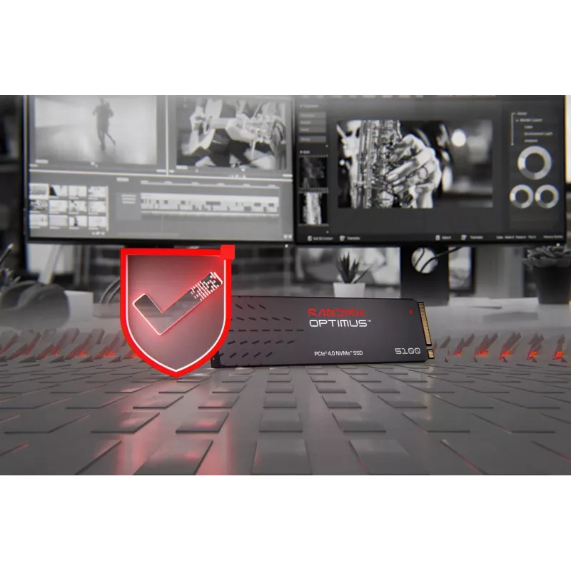 SanDisk 1TB M.2 NVMe PCIe 4.0 Interne SSD - 7100MB/s Lesen, 6700MB/s Schreiben
