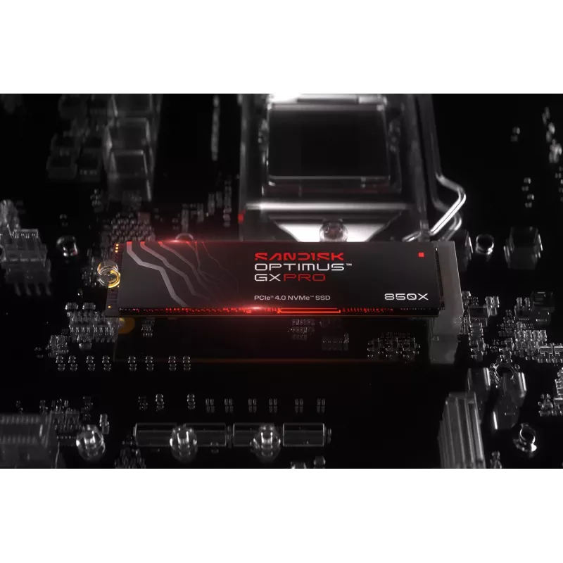 SanDisk 2TB M.2 NVMe PCIe 4.0 Interne SSD - 7300 MB/s Lesen, 6600 MB/s Schreiben