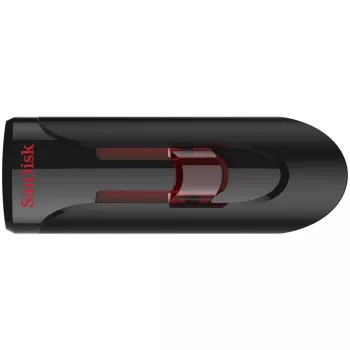 SanDisk Cruzer Glide 256GB USB 2.0 Flash Drive (SDCZ600-256G-G35) - Schwarz