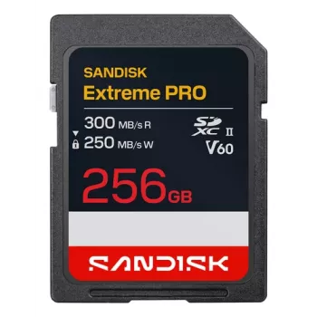 SanDisk Extreme PRO 256GB SDXC UHS-II V60 U3 Speicherkarte