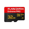 SanDisk Extreme PRO microSDHC 32GB UHS-I U3 V30 Speicherkarte, Lesegeschwindigkeit bis zu 100 MB/s