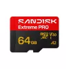 SanDisk Extreme PRO microSDXC 64GB UHS-I U3 V30 Up to 200 MB/s Read