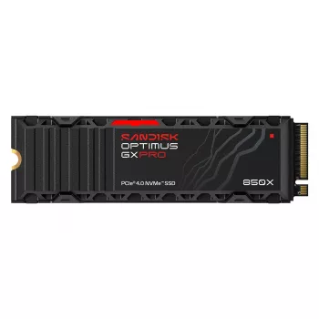 SanDisk Optimus GX PRO 850X 2TB M.2 2280 NVMe PCIe 4.0 SSD mit Kühlkörper