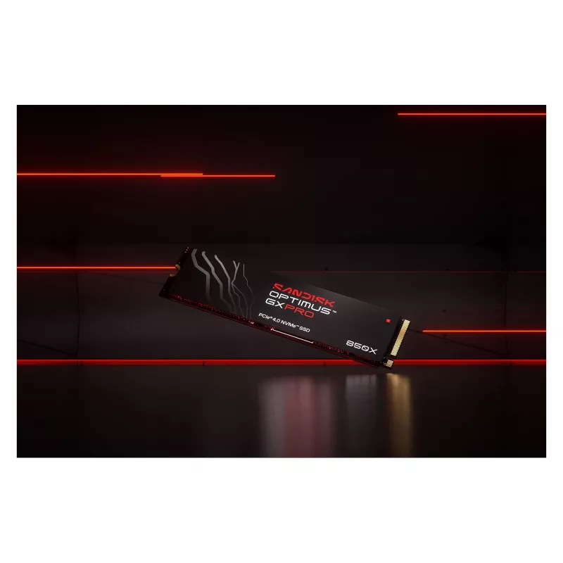 SanDisk Optimus GX PRO 850X 8TB M.2 2280 PCIe Gen4 x4 NVMe SSD mit AES-256-Bit-Verschlüsselung