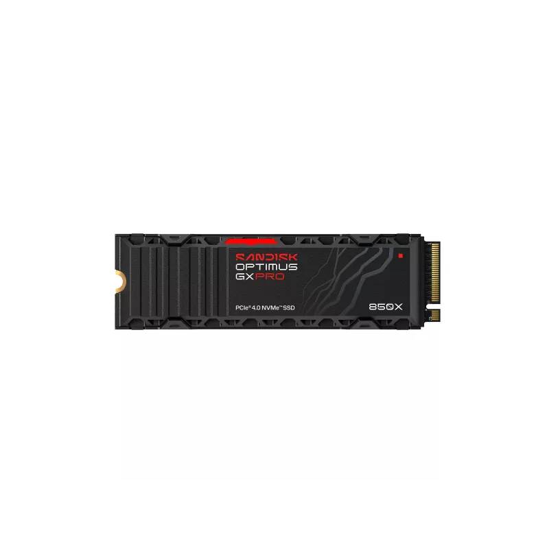 SanDisk Optimus GX PRO 850X NVMe SSD mit Kühlkörper, 8TB, M.2 2280, PCIe Gen4 x4 00226999