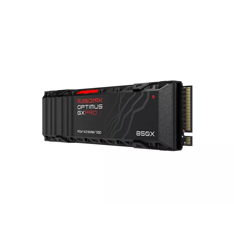 SanDisk Optimus GX PRO 850X NVMe SSD mit Kühlkörper, 8TB, M.2 2280, PCIe Gen4 x4 00226999