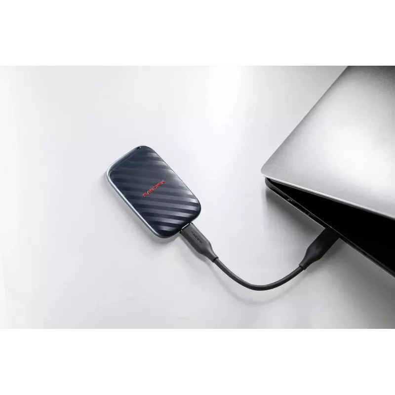 SanDisk Portable SSD 500GB Schwarz USB 3.2 Gen 1 Externes Laufwerk – SDSSDE10-500G-G25