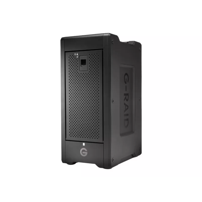 SanDisk Professional G-RAID SHUTTLE 8 - Festplatten-Array - 208 TB - 8 Einschübe - HDD 208 TB x 8 - Thunderbolt 3, USB-C 3.2 Gen 2 (extern)