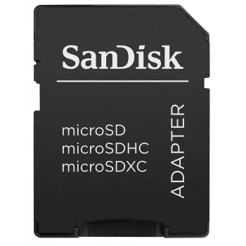SanDisk Ultra 128GB microSDXC Speicherkarte mit SD-Adapter