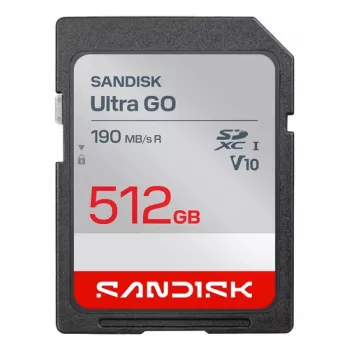 SanDisk Ultra GO microSDXC 512GB UHS-I U1 V10 A1 bis zu 190 MB/s Lesen