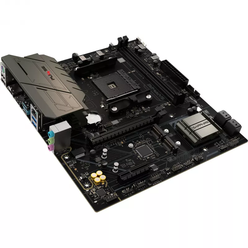 SAPPHIRE PULSE B550M AMD AM4 DDR4 Micro-ATX Motherboard