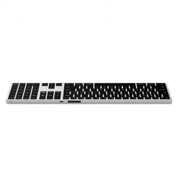 Satechi Slim X3 Bluetooth-Tastatur mit Nummernblock - Silber