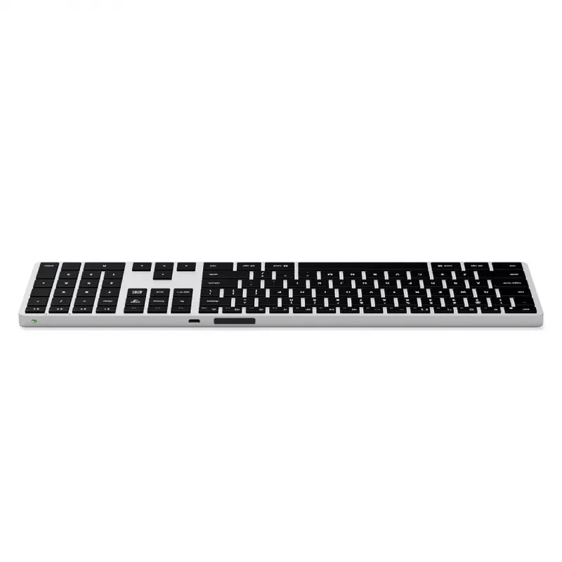 Satechi Slim X3 Bluetooth-Tastatur mit Nummernblock - Silber