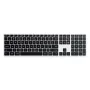 Satechi Slim X3 Bluetooth-Tastatur mit Nummernblock - Silber