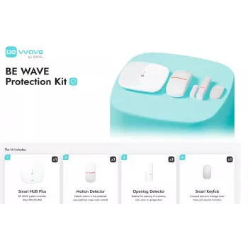 SATEL BEWAVE PROTECTION KIT Drahtloses Alarmsystem Steuerungstafel PERFECTA 16-WRL