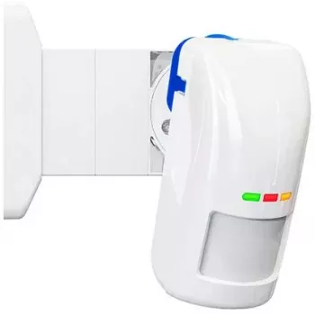 SATEL BRACKET E-5 Kugelgelenk-Montagehalterung für Außenbewegungsmelder, Weiß, ABAX2-kompatibel