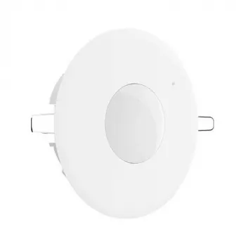 Satel SLIM-R-DUAL-LUNA BUS Dualer Deckenbewegungsmelder mit Beleuchtungsfunktion, Unterputz