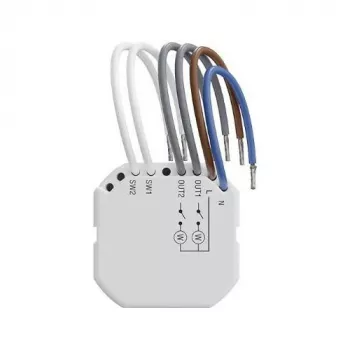 Satel Smart 2-CH Relay PM Wireless Controller 230V AC ASW-220 mit Leistungsmessung