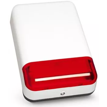 SATEL SPLZ-1011 R Außensirene (Rot, 120 dB, IP54)