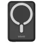 Savio BA-12 Magnetische kabellose Powerbank 10000 mAh Schwarz
