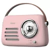 SAVIO RS-03 tragbares Radio FM/AM mit MP3 USB/SD-Wiedergabe, Pink