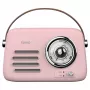 SAVIO RS-03 tragbares Radio FM/AM mit MP3 USB/SD-Wiedergabe, Pink