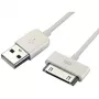 SBOX IPH4 USB-A auf Apple 30-Pin Kabel, 2m, Weiß, Laden & Daten